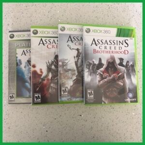 🎮 Xbox 360 Assassins Creed Video Game Bundle